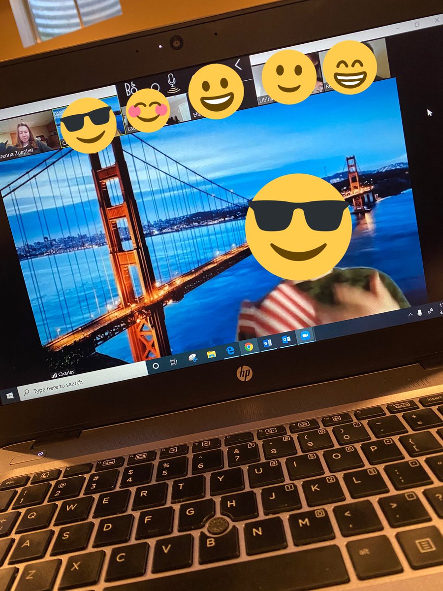 Highlight of the first day of eLearning is definitely being able to connect with students via @zoom_us. So thankful to be able to check in with students and support their SEL needs in this way! #together203