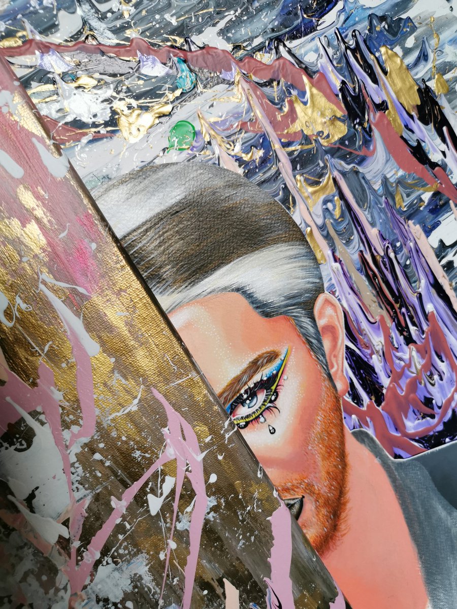 MichaStaplesArt's tweet photo. Peeka Boo! 

Love how the gold reflects in the sunlight 💖. 
-
-
-
-
-
@shanedawson @JeffreeStar #ShaneDawsonXJeffreeStar #shanedawson #art #acrylic #makeup #ConspiracyPalette #ArtistOnTwitter #TuesdayThoughts #TuesdayMotivation #abstractart #inspire #creative #fun #love https://t.co/EQaXgmA29N