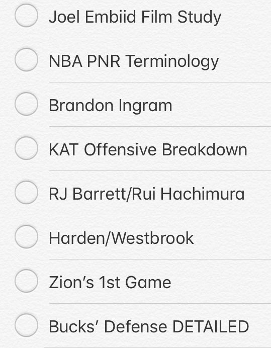 ScoutWithBryan's tweet image. LOOKING FOR SOME 🏀 CONTENT TO BINGE DURING QUARANTINE? By joining patreon.com/ScoutWithBryan you instantly unlock ALL of these full-length bonus vids (&amp;amp; more), private weekly chats &amp;amp; a TON more to come during hiatus. All for even $2/mth supporting a small business (me)! Join today!