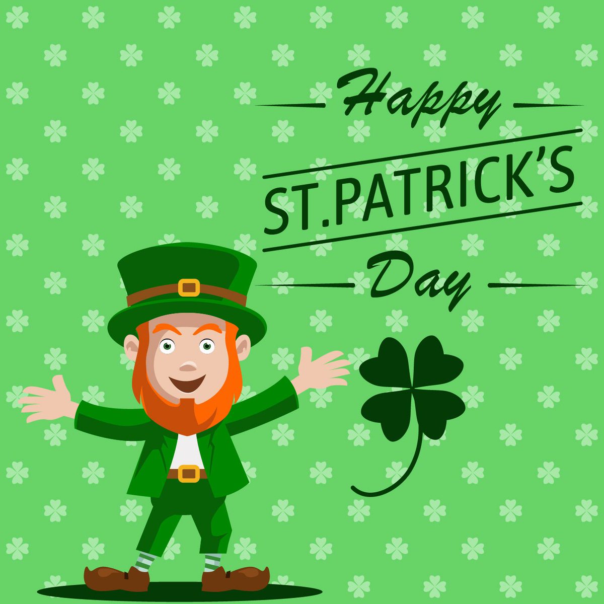 HOZA would like to greet you a Happy St. Patrick's Day! #StPatricksDay