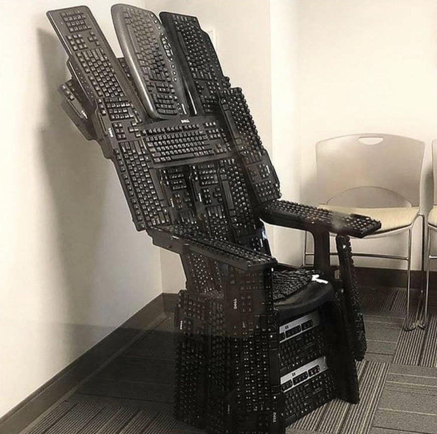 Kdo si zamlouvá tohle křeslo? 😎