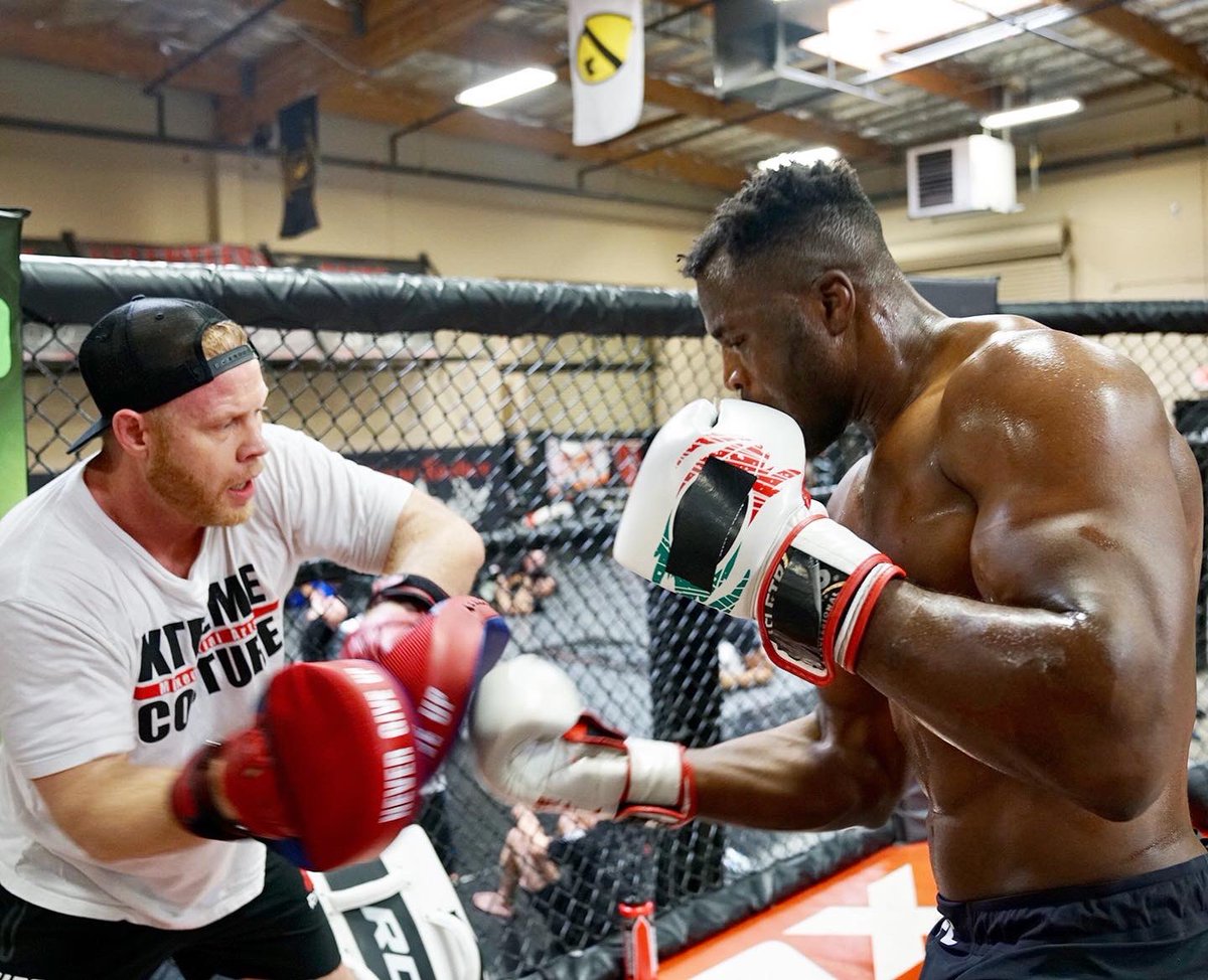 Francis Ngannou's Training Partners