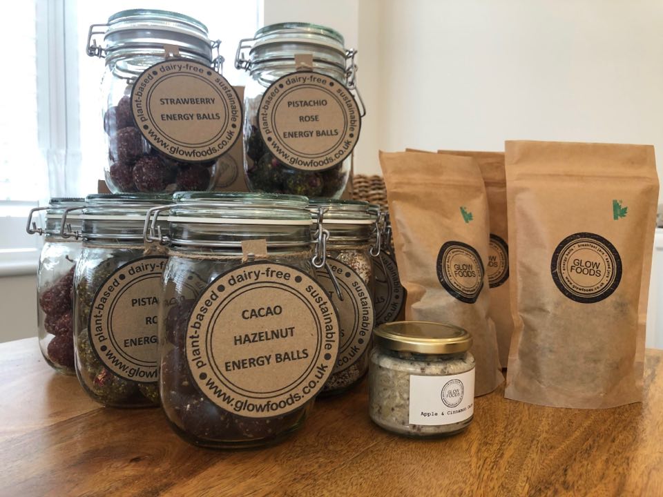 theglowfoodies's tweet photo. Busy day for the Glow Foodies today, getting orders out to local families as well as making and delivering energy balls to our new stockist, Fleet Scoop -a brilliant zero waste shop in Fleet, Hants! #dairyfree #plantbased #energyballs #breakfastjars #crowdfunder #supportsmallbiz https://t.co/4kG65MKXij