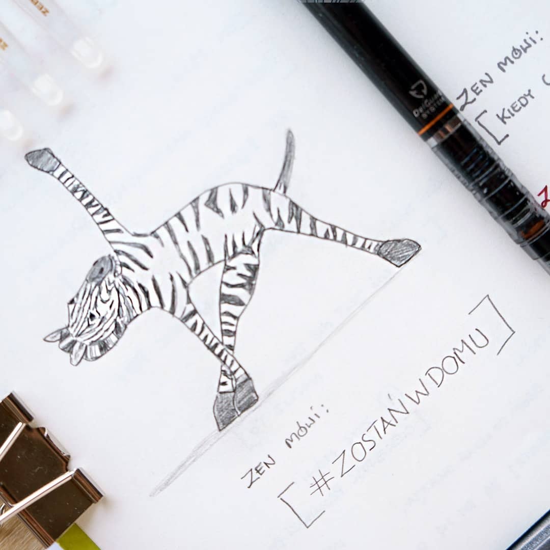 zebrapens's tweet photo. Zen mówi #zostańwdomu i pamiętaj "każdy dzień to nowa okazja, wykorzystaj ją by się rozwijać"
A Wam jak minął kolejny dzień ? 
Mam nadzieję, że pozytywnie i pracowicie 👍

obserwujcie również nas na https://t.co/ovBXC5BNZZ
#wyzwanie #kreatywnie #challenge https://t.co/dkGjf9MtRf