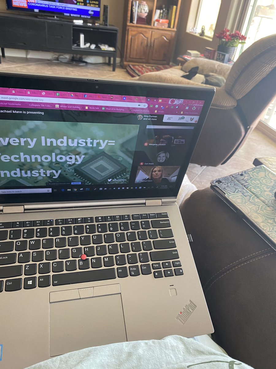 Attending a virtual Conference today that was supposed to be held at Grand Canyon University today.   Great resources!!  The Spaces You Will Go!  #EdTechTeam. <a href="/RachaelEdu/">Rachael Mann</a>