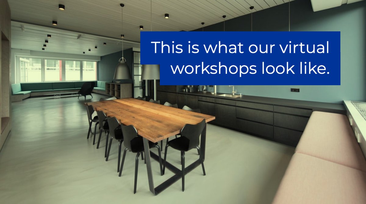 These #COVID2019 times call for non-contagious forms of group communication. We're about to finish our first scenario project we carried out completely in the digital space. Less fun 😐 but #SocialDistancing is necessary now. bit.ly/virtual-formats