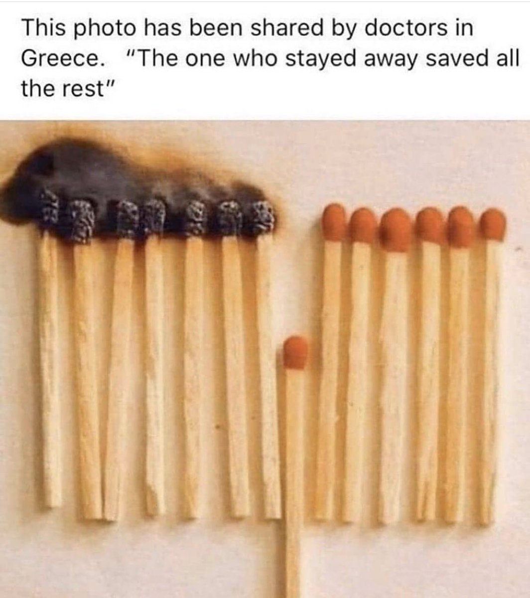 CorLifeLLC's tweet image. Such a powerful message. Let’s come together by keeping our distance.