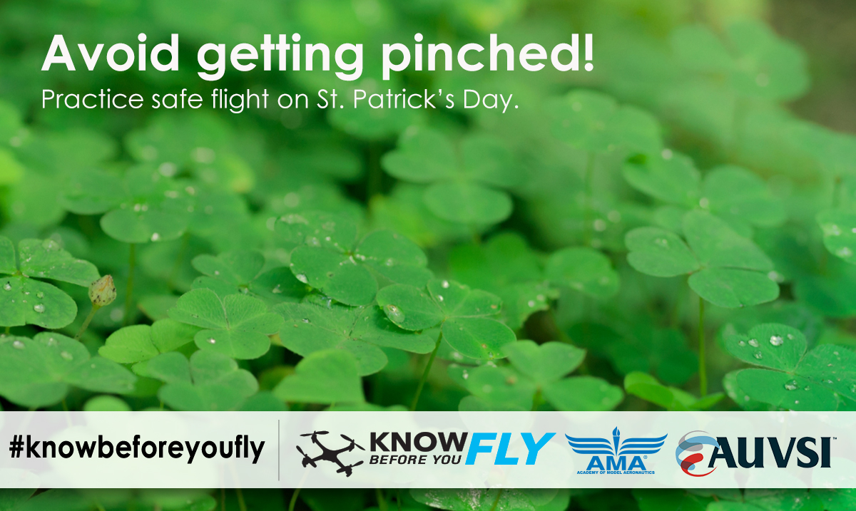 FlyResponsibly's tweet photo. Don’t count on the luck of the Irish! Fly safely. #knowbeforeyoufly #stpatricksday 
https://t.co/APwqrWSFSC https://t.co/hiC23BB2hW