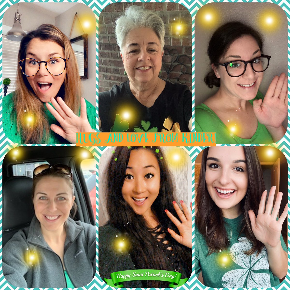 It is your LUCKY 🍀🌈💚DAY.  Happy St. Patrick’s Day 2020! We miss being together and learning at school, but we will find special ways to stay connected to you! Near or Far…we will always care for one another!🌈💚🍀We love our Freeman Family! <a href="/CFBISD/">Carrollton-Farmers Branch ISD</a> @DrChapmanCFBISD