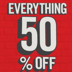 BostonRedHat's tweet image. You read that right!  50% off menu!