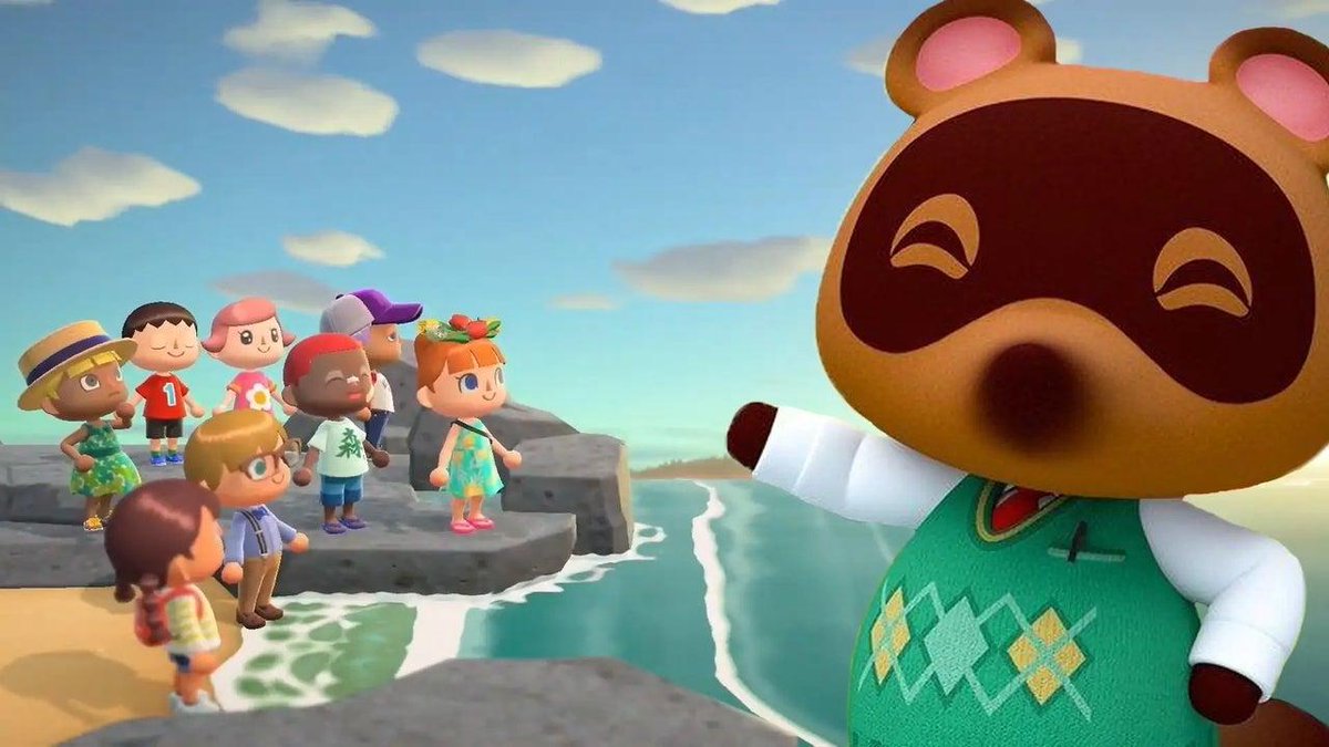 Tom Nook was at it again. An Animal Crossing-themed water ...