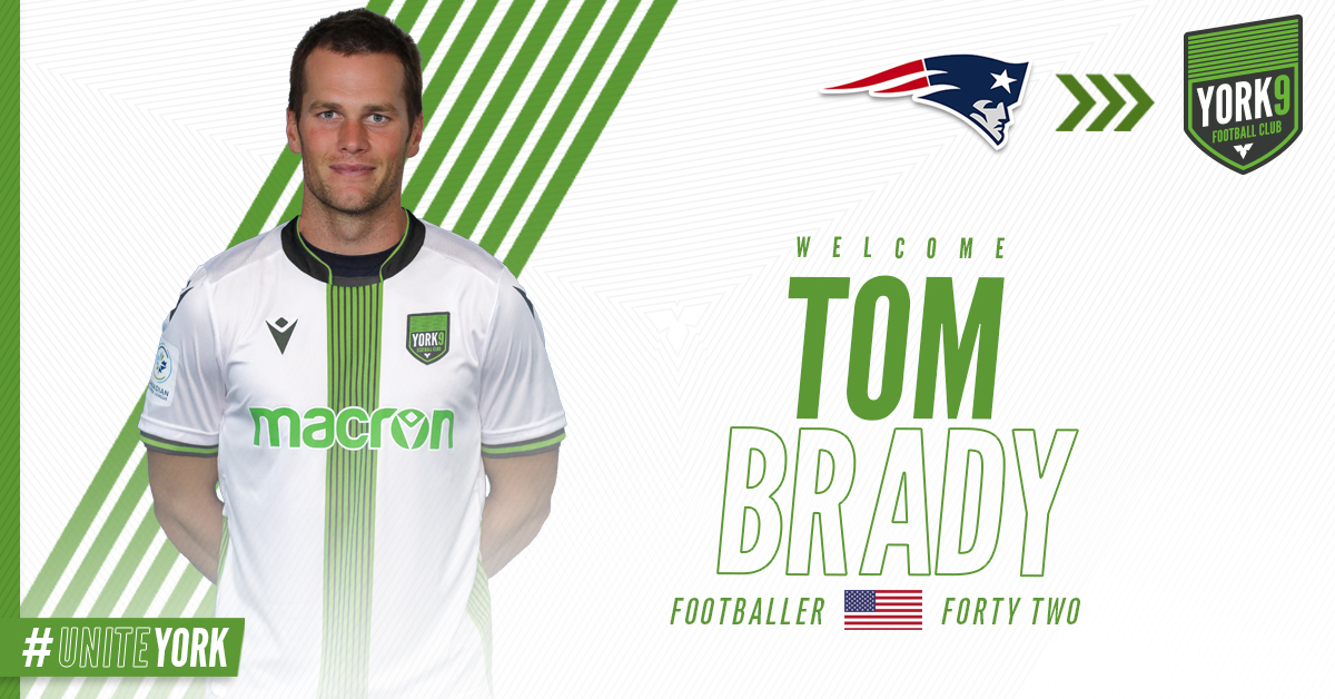 inter__toronto's tweet image. Hey @tombrady we heard you're looking for a new football team? 

#UniteYork | #WelcomeTom?
