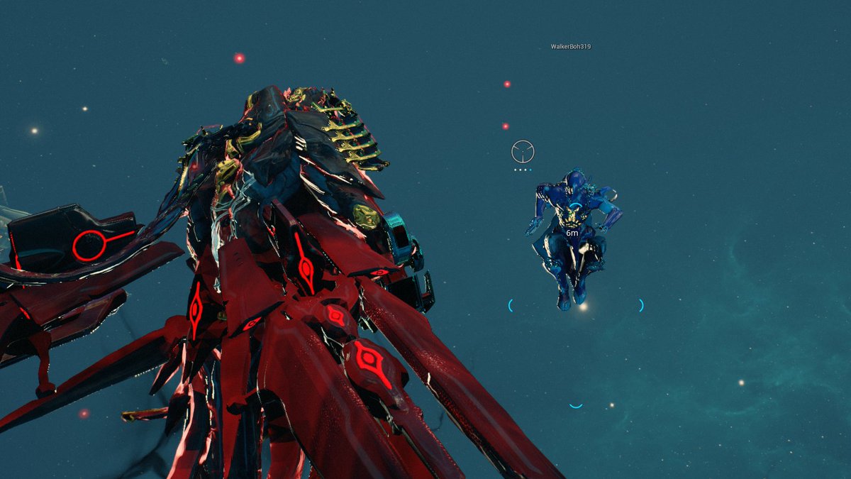 Doc_Ento's tweet image. When your friend starts an archwing mission without an archwing...How&apos;s this even a thing? @WalkerBoh319 @PlayWarframe #Warframe #Archwing