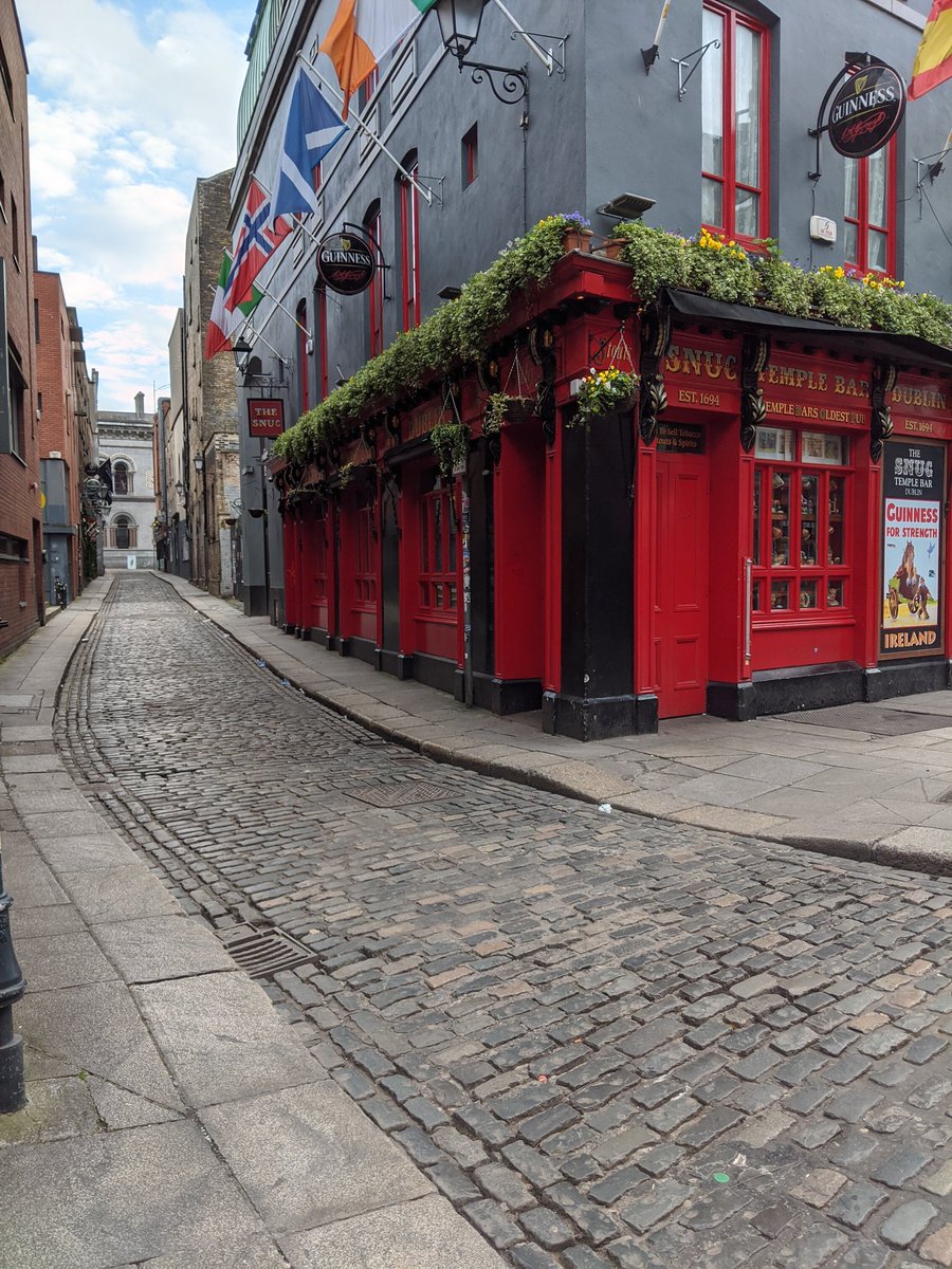 Paddy's Day in Dublin, 2020.