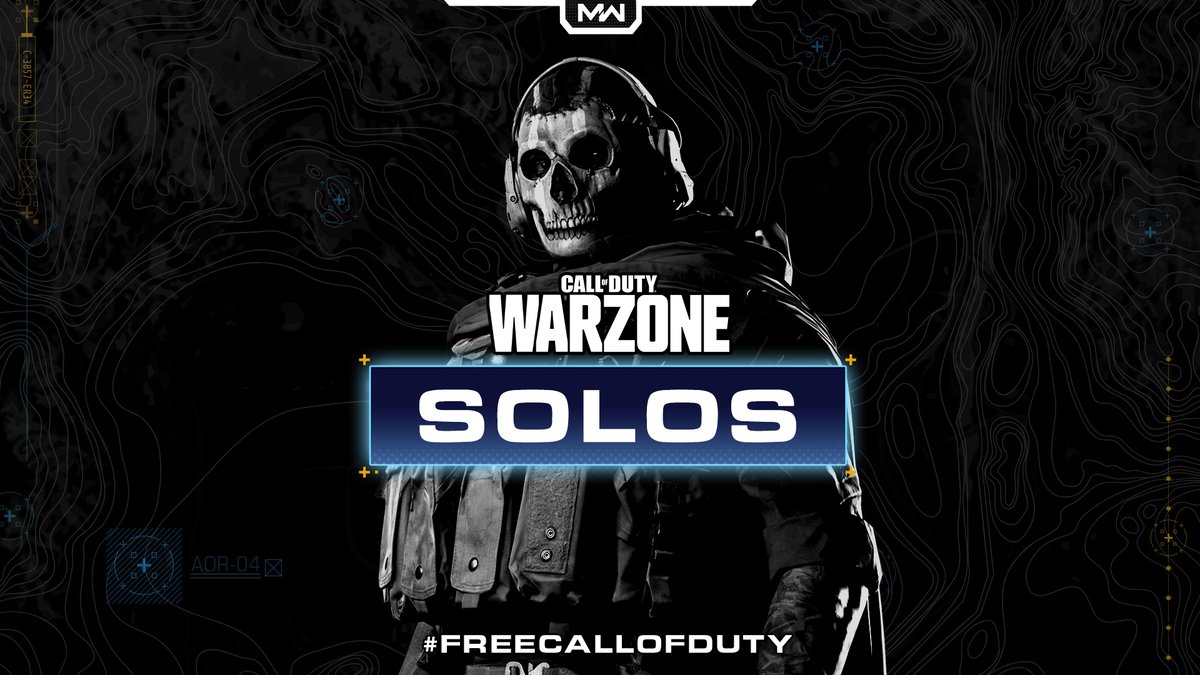 CallofDuty's tweet photo. Take Verdansk on by yourself. 

Solos is now live in #Warzone. https://t.co/NniV27pvLt