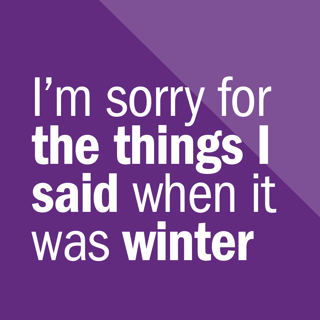 Winter has been proven to cause crankiness. It’s science, right? HAPPY SPRING! 🌿🌷 #GotItAtGordmans