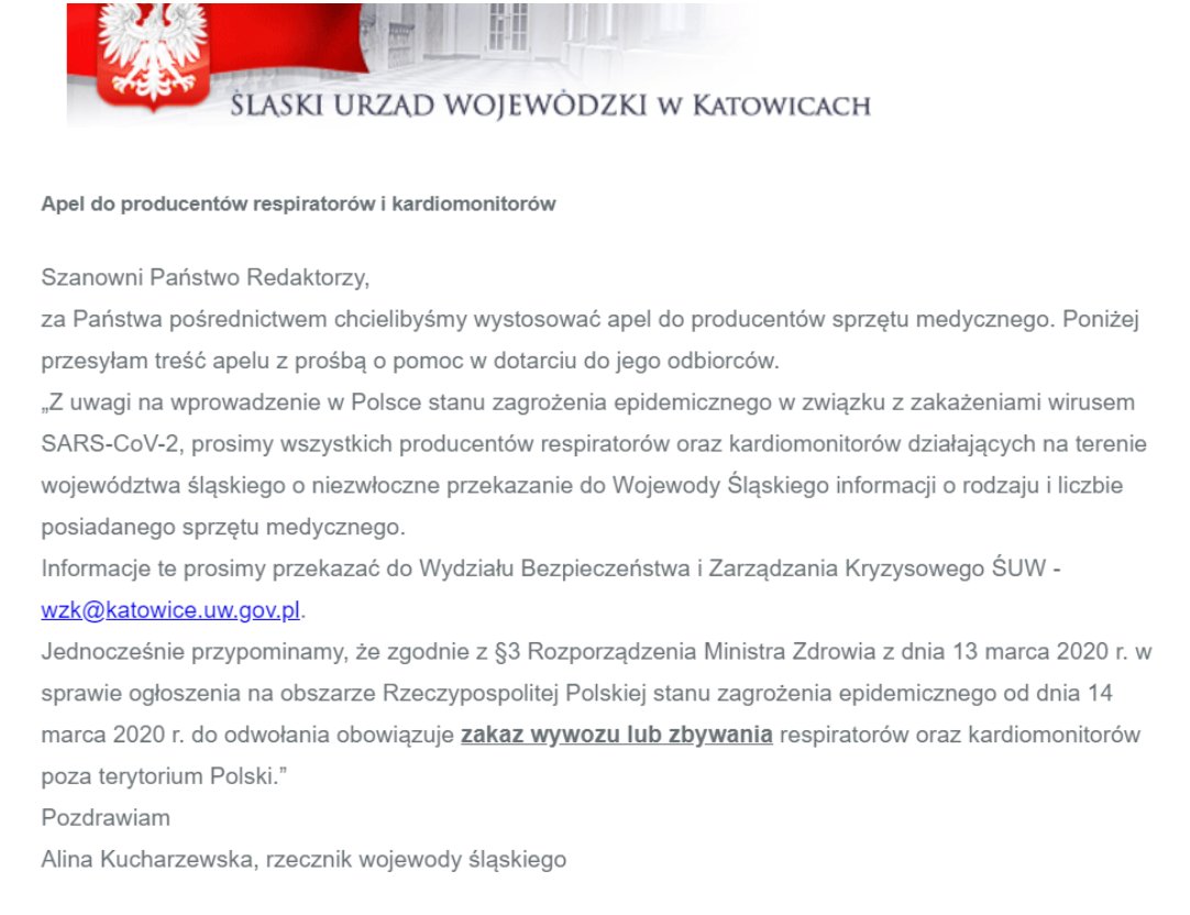 zachodni's tweet photo. Przekazujemy dalej, bo sytuacja jest nadzwyczajna. Wyrażamy jednak wątpliwości, czy to jest najlepszy sposób zbierania tak ważnych informacji. #koronawirus https://t.co/LUgznqy98c