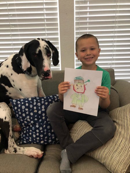 MrsAxworth's tweet photo. Kinder students aren't letting social distancing ruin all of the St. Patty's Day fun! We are sharing our leprechaun creations to keep our class connected. #StrongerTogether #BrighterDaysAhead #WeHaveHope #CardinalsStartHere @melissaisd https://t.co/N3TPcaLya2
