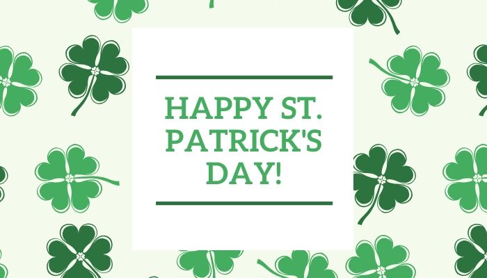 🍀 Happy St. Patrick's Day! 🍀
