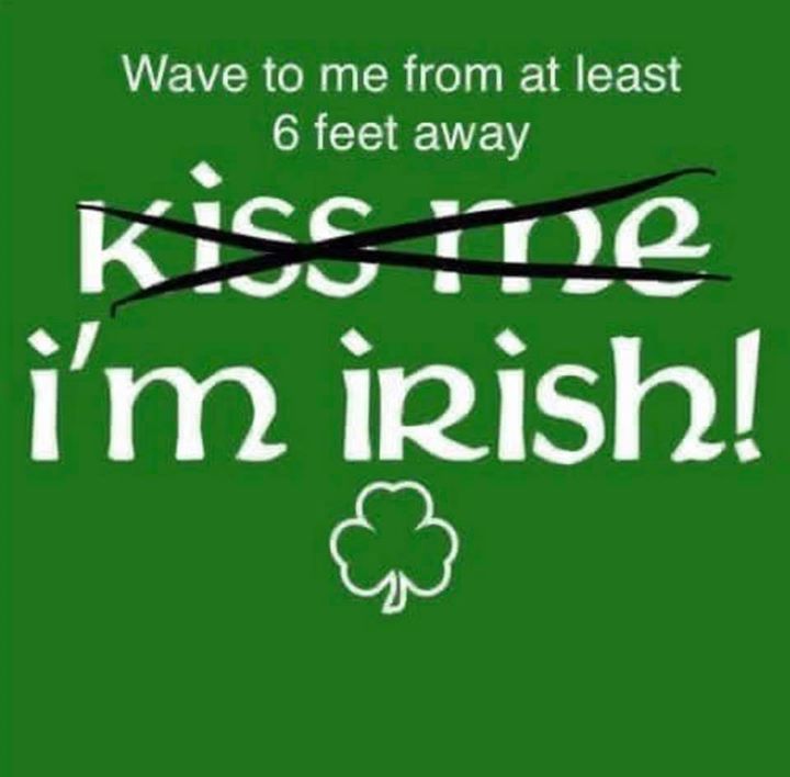 Happy St Patrick’s Day!  We're open!
Gels &amp; cleansers are available in the pub for customers &amp; staff to use. We are cleansing door handles &amp; surfaces during the day!  Wifi is also available if you're trying to work.  
Thank you all very much for your loyalty &amp; keep smiling!