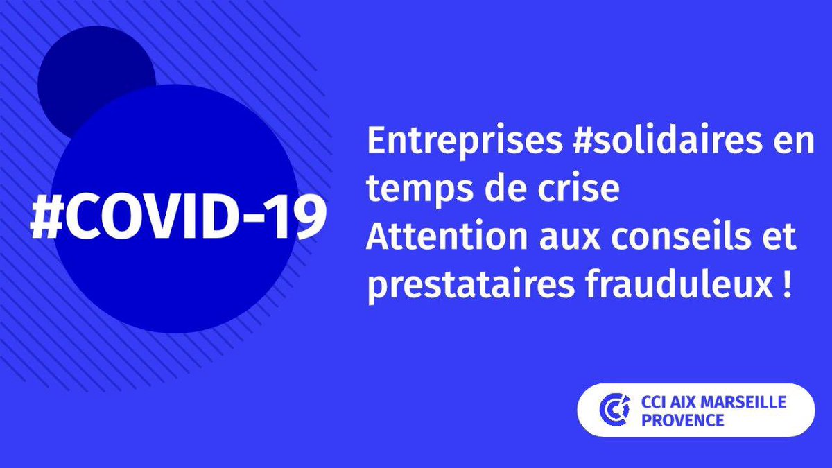 CCI_AMP's tweet photo. #COVID19 Besoin de conseil pour remplir vos documents de mise en chômage partiel? Appelez-nous! 📲URGENCE COVID-19 au 04.91.39.34.79. ❌⛔️ Attention à la fiabilité de certains prestataires qui facturent ce service ! #servicepublic #solidarite https://t.co/GS10mDFUa2