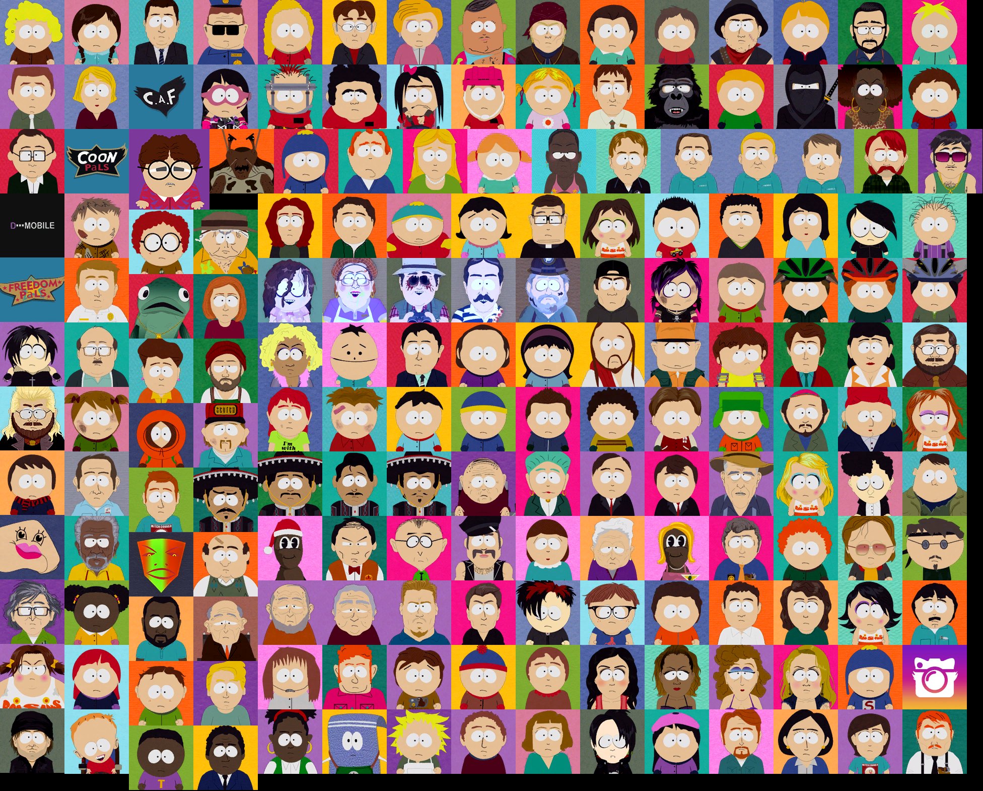 Roaming Berry on X: &ldquo;Here&rsquo;s all the Coonstagram profile pics from 