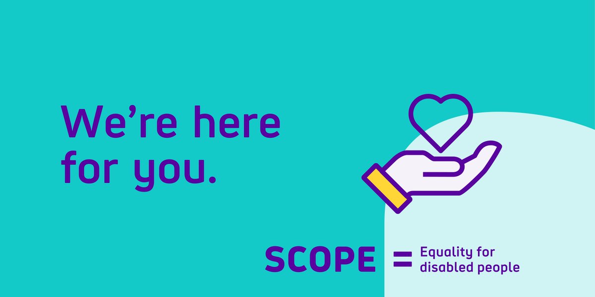 We are updating information regularly for #disabled people on #COVID19 over on our website. 

If you need support or advice, you can contact our helpline by phone on 0808 800 3333 or by emailing helpline@scope.org.uk 

Follow the link below for more 
➡️ scope.org.uk/coronavirus-in…
