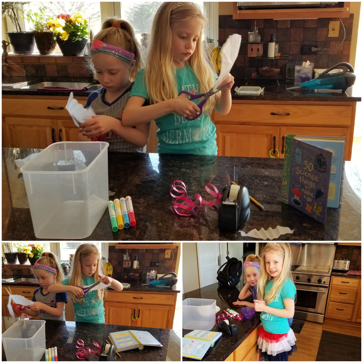 laurastanton64's tweet photo. STEM for my kiddos today... https://t.co/ff0aFyeKsH