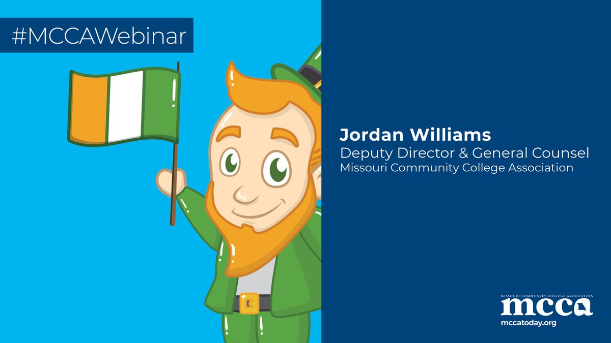 MCCATweet's tweet image. A consortium of Missouri’s colleges and private-sector partner, @NIMS_Inc, will improve the ability to deliver innovative #apprenticeship training programs. 

#MCCAWebinar #MoAMP