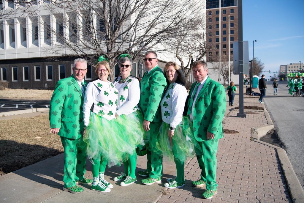 PeopleofCowtown's tweet photo. At least it’s not a beautiful day like last years parade had. #kansascity #visitkc #howwedokc #kcirishparade https://t.co/0p4pNYBXgm