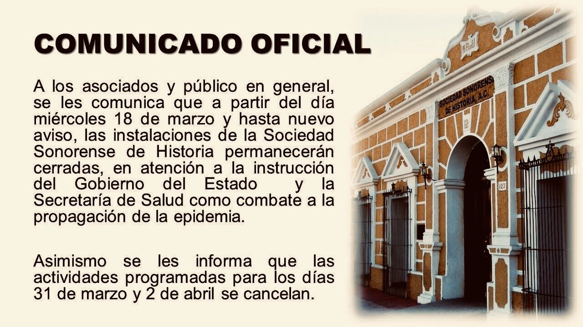 Sociedad Sonorense H (@sshistoria) on Twitter photo 