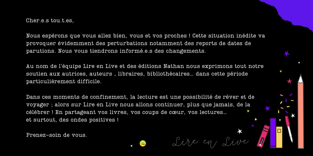 Lire en Live (@lireenlive) on Twitter photo 