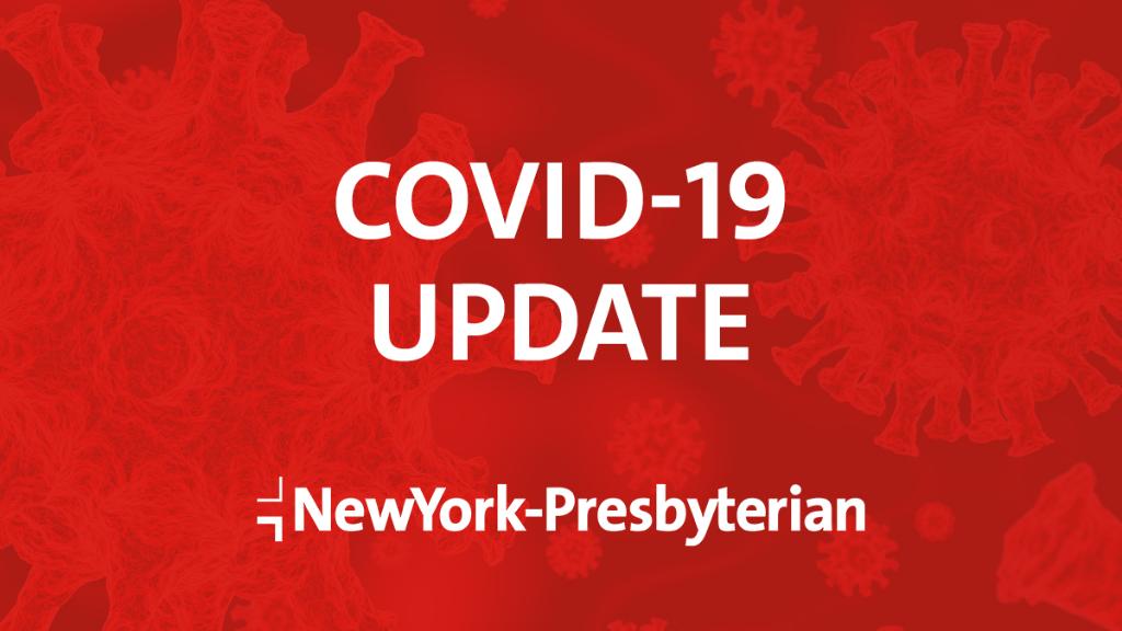#COVID19 Update: March 17, 2020
#NYP's top priority is the health &amp; safety of our patients, visitors &amp; staff. Large group meetings &amp; onsite events are postponed or canceled. Some support groups will now meet via phone or WebEx. Please check nyphosp.co/3d6fAoD for details.