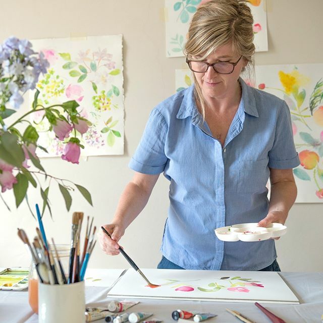 Hope you're keeping well in these very unusual times! Most of us are self (or imposed) isolating at the moment and might be in need of a little positive and relaxing distraction, so I thought it would be a great opportunity to get together with you for a painting session her…