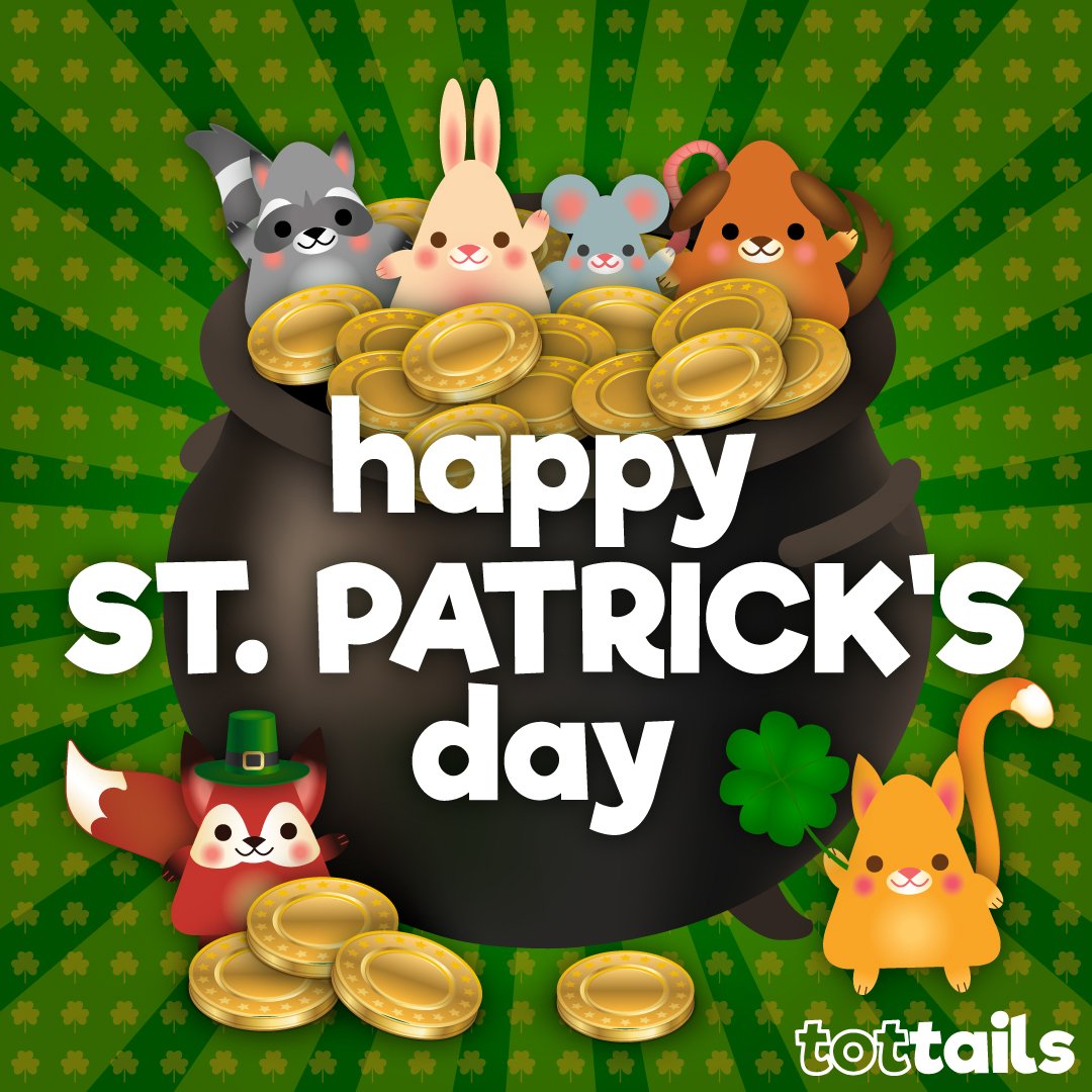 TotTails's tweet photo. May your day be touched by a bit of Irish luck, brightened by a song in your heart and warmed by the smiles of the people you love.⁣⁣
~Irish Saying⁣⁣
⁣⁣
Wishing you a Happy St. Patrick's Day to enjoy with your little ones!🍀⁣
Stay safe, strong and positive 💚

#tottails https://t.co/BZtqBCR8kA