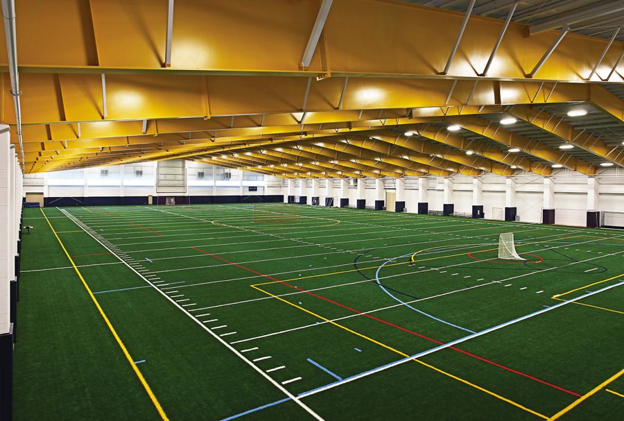 Stantec's tweet photo. High school #athletic facilities are being designed for athletes and fans to build a sense of #community. Scott Klaus talks with Recreation Management about these evolving spaces: https://t.co/3CjPdXDh8m #recmanagement https://t.co/EGPdEPmzZ5