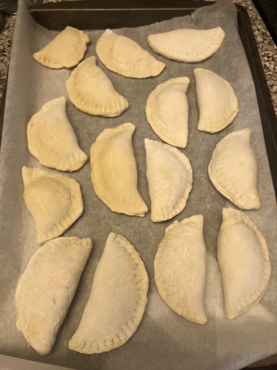 rebeccahmusic's tweet photo. My lovely dumpling @dangerherring and I made #homemadeperogies they are delicious https://t.co/Z3yjsHrSYJ