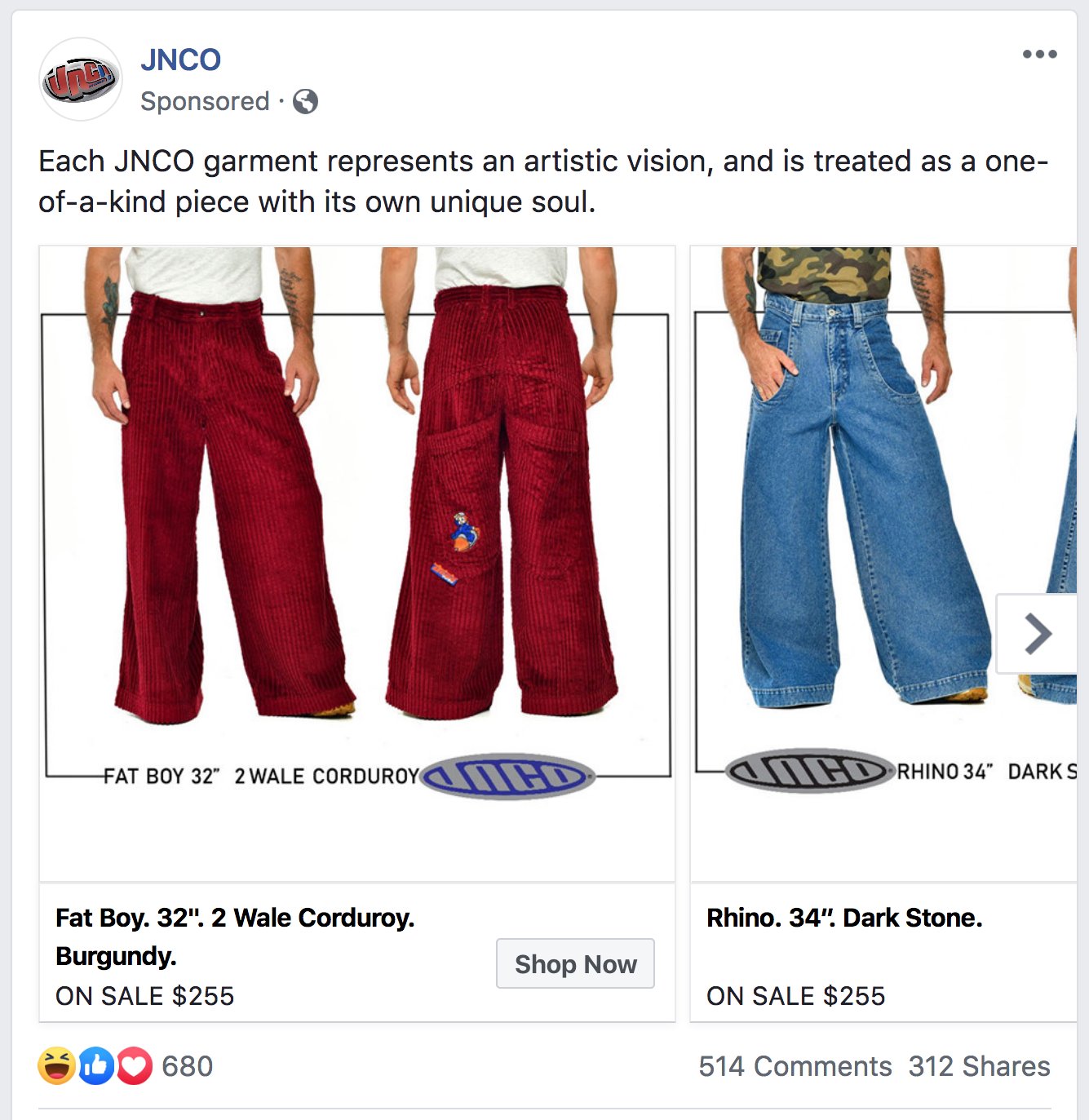 Jnco fatboy best sale jeans