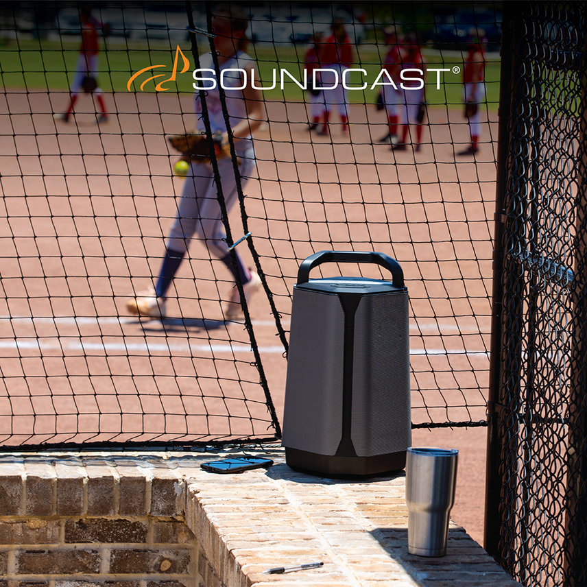 goSoundcast's tweet photo. The #VG7 is the perfect way to #ListenOutLoud at the neighborhood game or tailgating for the big game! Pick up yours and discover the #360Sound today! https://t.co/yRlDHafIQg