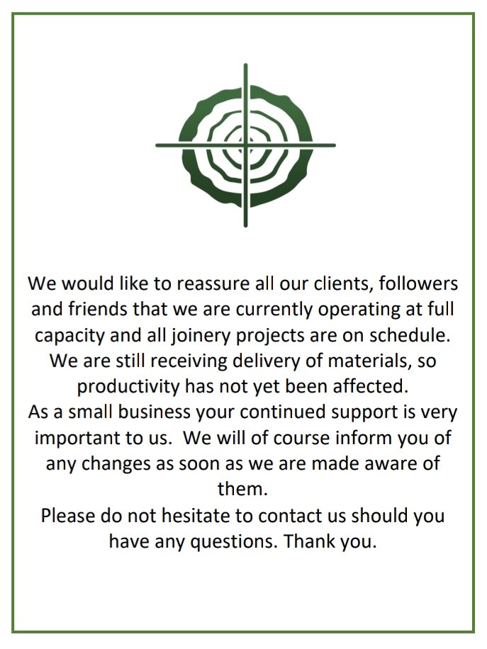 UKPrecisionMade's tweet photo. Wishing everyone the best of health 🙏
#suffolk #sudbury #SmallBusiness #joiners https://t.co/jxJVI7aQQL