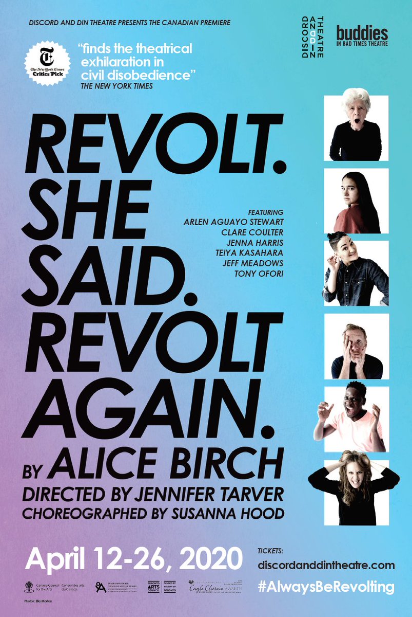 DiscordandDin's tweet photo. 1/ Yesterday would have been our first day of rehearsals for ‘Revolt. She Said. Revolt Again.’ - a play we have been working for the past three years to produce. As with so many of our peers, the decision to postpone was an inevitable one, but not one taken lightly. https://t.co/MYiVMKOTa5