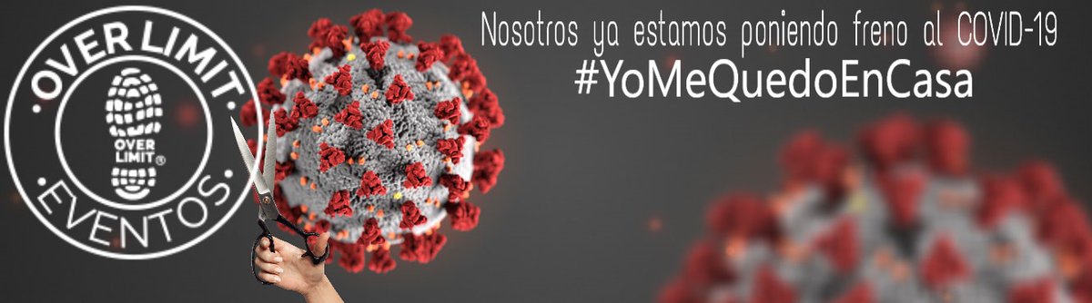 grupOverlimit's tweet photo. En https://t.co/a2Bwjf7BzR estamos comprometidos #nosotrosnosquedamosencasa https://t.co/kiUOBrCkUu