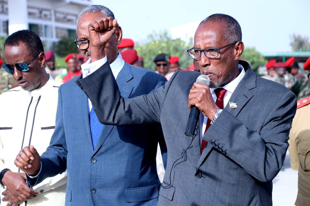 SLArmyHQ's tweet photo. H.E. President @musebiihi has issued full mobilisation for planning &amp; execution of the #Somaliland’s response to COVID-19 in advance.The pandemic response should have a multi sectoral civilian leadership and Army should be available for critical tasks assigned to it.@NPCCOVID19 https://t.co/6Nc1w3ZQ0J