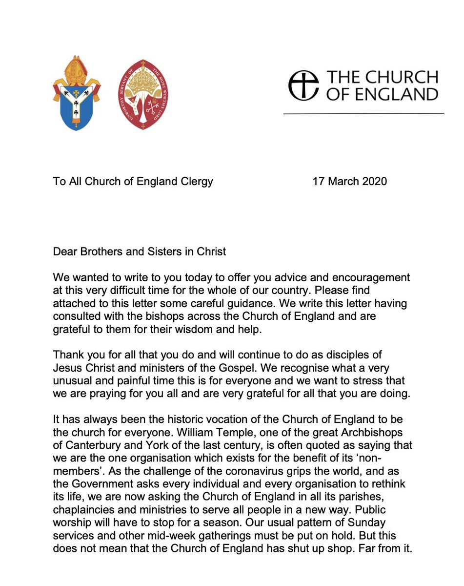 Archbishop of Canterbury tweet media