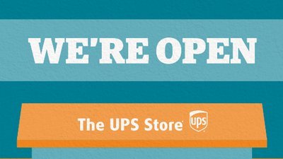 The UPS Store®
 is open to support the local
community and provide essential business
services.
Some of these services include:
• Mailing
• Shipping
• Mailboxes
• Notary services
• Business services
