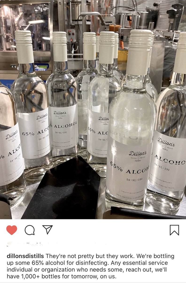 Ontario distiller Dillon’s has retooled in a crisis and is making alcohol for disinfecting and hand sanitizer instead of its usual gin.