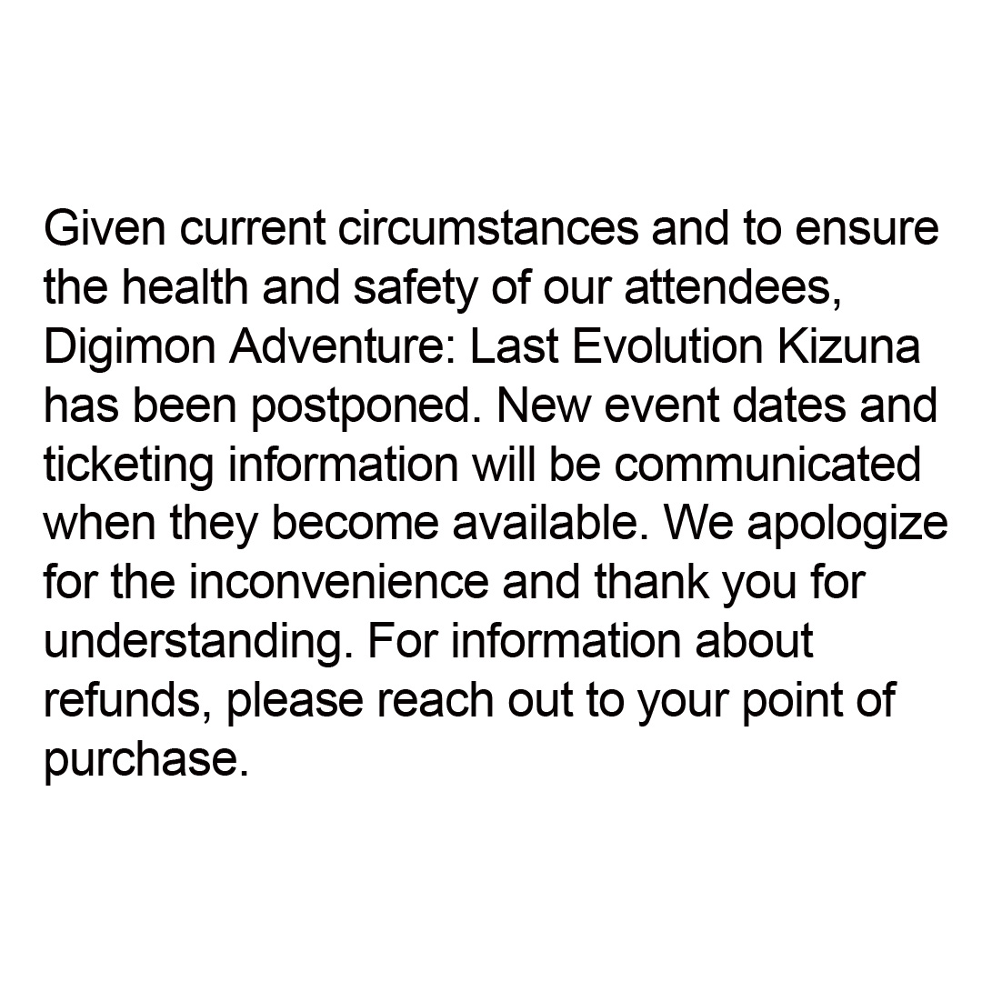 Filme Longa Metragem de Digimon Adventures é adiado por causa do Coronavírus ETVTxn_VAAAeXJj?format=jpg&name=medium