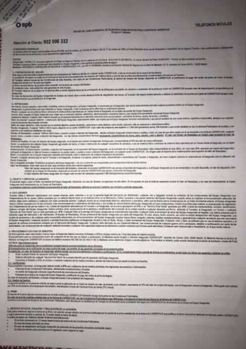 Aquí está todo lo que no te avisan cuando te venden un equipo. Garantía poca... <a href="/CarrefourES/">Carrefour España</a> gracias 😡