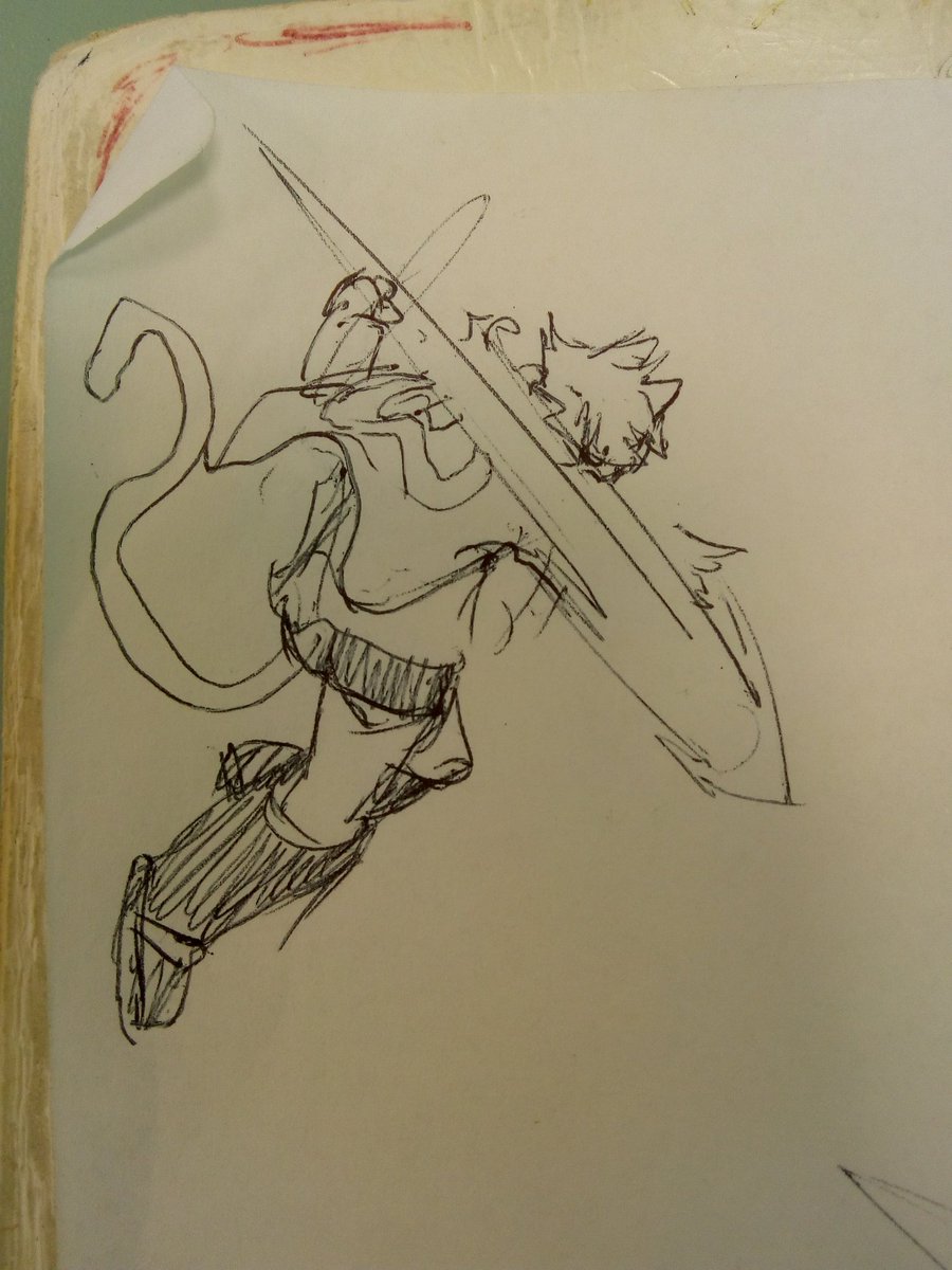 Lmao I tried
There goes my last page on this sketchbook 
