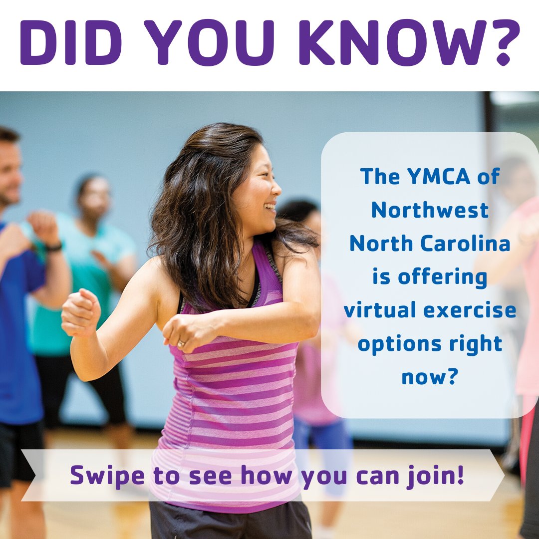 JLYMCA's tweet photo. Did you know we have virtual workouts available on our Facebook page? Just follow the steps in the pics to get started.  

And don't forget to share photos of your workouts with #MyYatHome !

https://t.co/apPje5e6hz https://t.co/Eo7vPCXUxs
